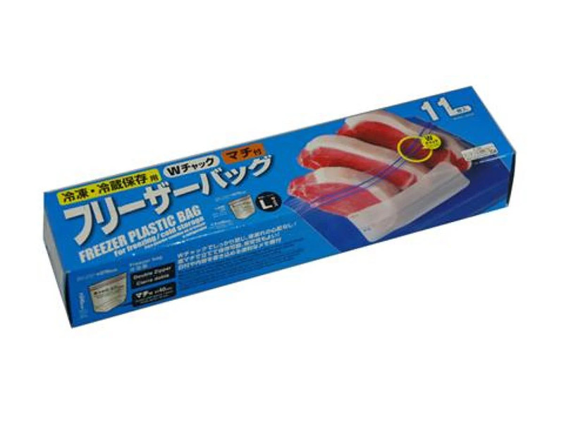 Ｗチャックマチ付フリーザバッグＬ　１１枚入